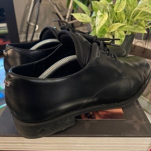 LOUIS VUITTON black Casual dress derby 9.5 (LV 8.5)